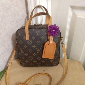 Louis Vuitton, Bags, Louis Vuitton Spontini W Strap Handbag Monogram  Leather